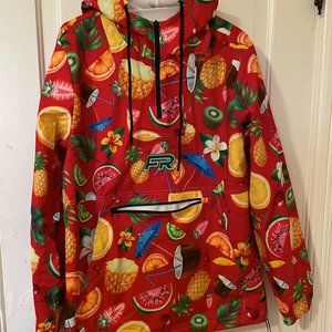 Unisex Asnowha pullover powder jacket